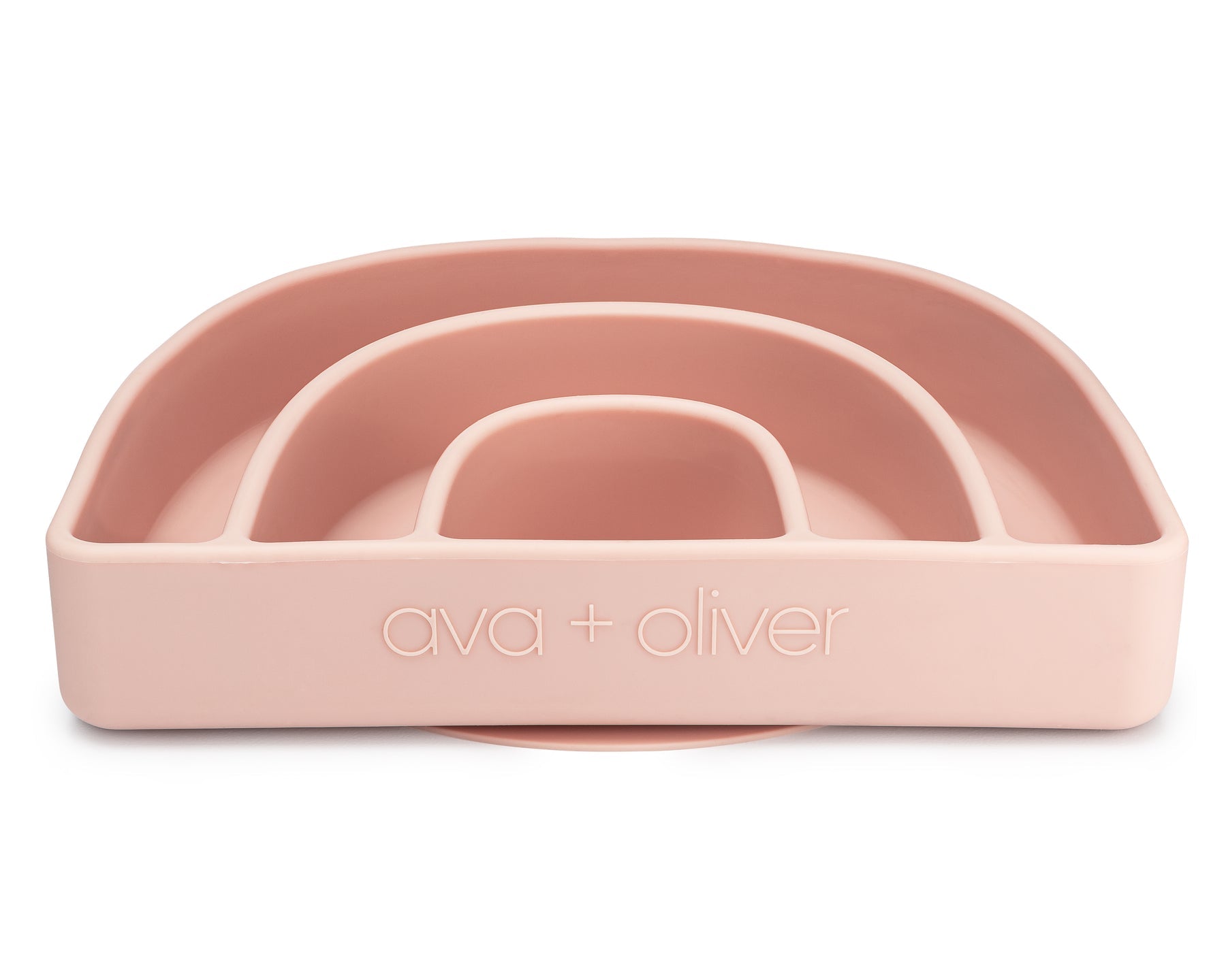 Ava + Oliver: Rainbow Plate | Guava Ava + Oliver: Rainbow Plate | Guava